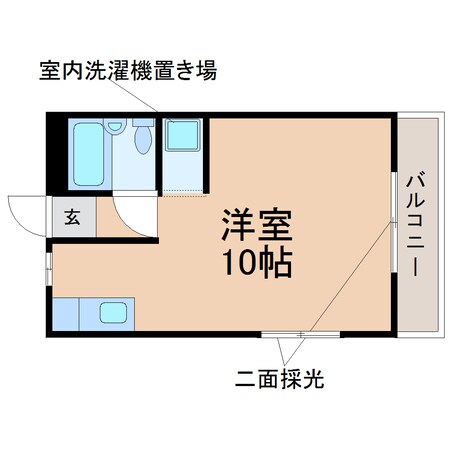 エルハイム浅間町の物件間取画像